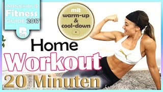 Workout für Zuhause  20 Min HIIT für Anfänger amp Fortgeschrittene  Ganzer Körper trainieren [upl. by Areek155]