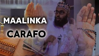 Ajarka iyo faaiidada laga helo soonka maalinta carafo [upl. by Sherwin]