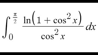 Feynman integration example 15  Lecture [upl. by Susej]