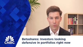 Betashares Investors looking defensive in portfolios right now [upl. by Ayotan]