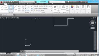 Tutorial de autocad 2014  Introducir coordenadas absolutas en autocad 2014 [upl. by Airpac]