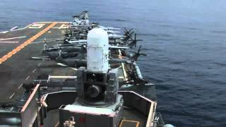 US Navy CIWS System firing [upl. by Clemmie]