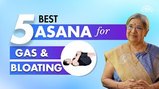 Get Rid Of Gas And Bloating With The Help Of These Asanas  Dr Hansaji [upl. by Josephina907]