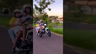 🥵☠️👹Brazil stunt wheelie drift 💀 bike barazai barazil explore motorcycle rider 🥵☠️👹 [upl. by Aicilas]