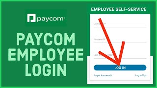 Paycom Tutorial How to Login Employee Account 2022 Paycomcom Login [upl. by Engle]