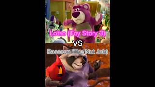 Lotso Toy Story 3 VS Raccoon The Nut Job [upl. by Eadas]