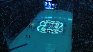 Leafs Honour the Memory of Brendan Burke Before Game HD [upl. by Bengt]