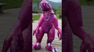 Inflatable dinosaur costume raptor dinosaur [upl. by Slemmer82]