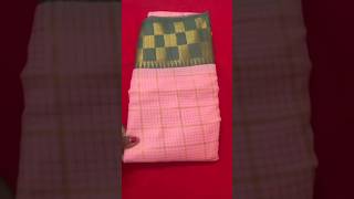 Meesho Budget friendly Pink amp Green combination Saree  Below 500 rs shorts agasthiyasallinall [upl. by Jeffry929]