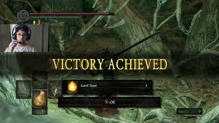 Dark Souls Remastered PART 6 Bed of Chaos Great grey wolf Sif Hydra New londo ruins [upl. by Shem]