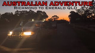 Australian Adventure Richmond to Emerald QLD  Day 9 Variety B to B Bash 2024 [upl. by Karlan]