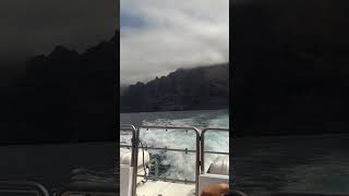 Los Gigantes dalla Barca uno Spettacolo della Natura losgigantes tenerife canarie travel vlog [upl. by Lein343]