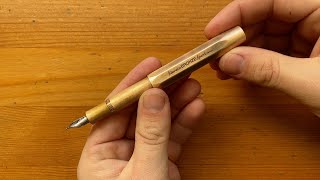 Kaweco Bronze Sport Fountain Pen Review [upl. by Deanne]