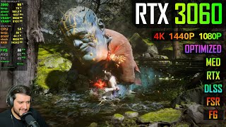 RTX 3060  Black Myth Wukong  Optimized Settings RT DLSS FSR FG [upl. by Hirasuna]