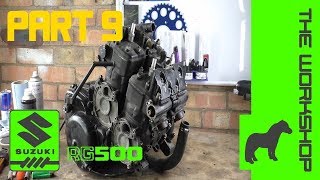 Suzuki RG500 Teardown  Part 9  Gearbox [upl. by Gnoix]