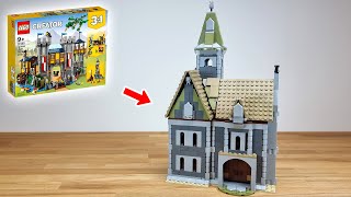 Lego Haunted House  Gothic House  Alternative 31120 Build [upl. by Emma247]