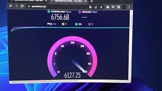 10GB Internet Speed Test Home Setup Part 2 [upl. by Nocam38]