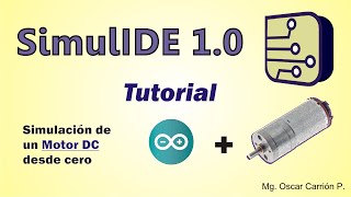 Simulide 10 Tutorial control de motor DC [upl. by Pfeifer]