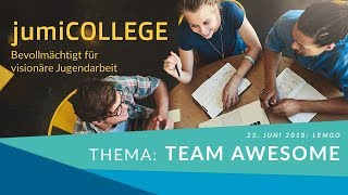 jumiCOLLEGE  quotTeam awesomequot mit Philipp Kruse [upl. by Doniv]