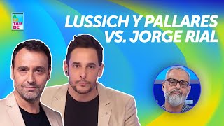 ADRIÁN PALLARES Y RODRIGO LUSSICH REACCIONARON A LAS DECLARACIONES DE JORGE RIAL  A LA TARDE [upl. by Ardell]