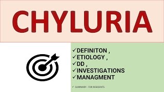 CHYLURIA MILKY URINE APPROACH [upl. by Dahaf577]