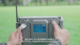 POWERFUL Antidrone Weapons  HOBIT P1 PRO  Polaris  Antidrone Tech [upl. by Alodi]