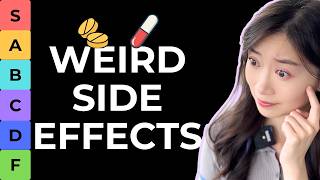 15 Weirdest Drug Side Effects  Tier Ranked by Pharmacist [upl. by Assyral]