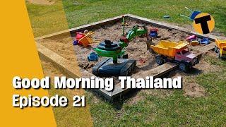 Good Morning Thailand Live  The sandbox becomes Sandboxes [upl. by Nimoynib330]