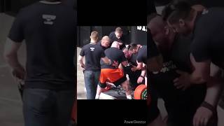 Original Footage of Eddie Hall after lifting 500 Kg youtubeshorts shortvideo viralvideo shorts [upl. by Eintirb]