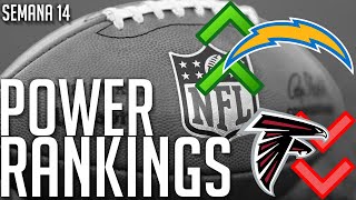 NFL POWER RANKINGS SEMANA 14  TEMPORADA 2024 [upl. by Ehcram951]