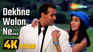 Dekhne Waalon Ne 4K Video  Chori Chori Chupke Chupke 2001  Salman Khan  Rani Mukherjee [upl. by Aniram]