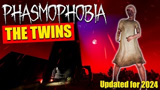 Phasmophobia Ghost Guide The Twins updated for 2024 [upl. by Burlie202]