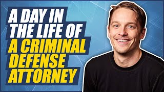 A Day in the Life of a Criminal Defense Attorney  Ep 1 [upl. by Lj718]