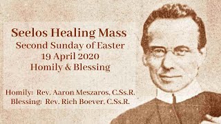 Seelos Healing Mass Homily amp Blessing [upl. by Uliram]