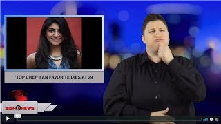 Top Chef fan favorite dies at 29 ASL  12619 [upl. by Anaer]