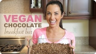 How To Make The Best Breakfast Bar EVER  Vegan Chocolate Shakeology Recipe [upl. by Dexter747]