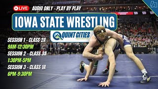 Class 2A  Session I Live from IHSAA State Wrestling Championships [upl. by Ahsikan]