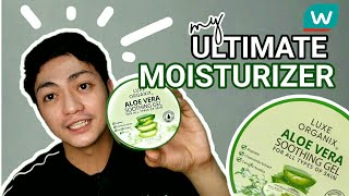 LUXE ORGANIX ALOEVERA SOOTHING GEL  My Ultimate Moisturizer REVIEW [upl. by Daza]