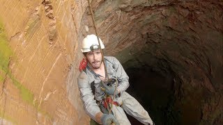 Going down a Sinkhole Fast  Armageddon Cave [upl. by Varrian]