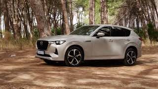 Mazda South Africa Launches the CX60 Takumi 33L inline6 turbo diesel mild hybrid AWD SUV [upl. by Ahilam]