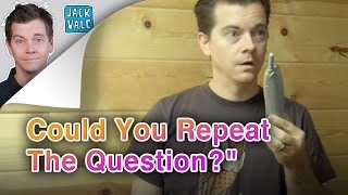 Prank Call quotCould You Repeat The Questionquot  Jack Vale [upl. by Berlauda548]