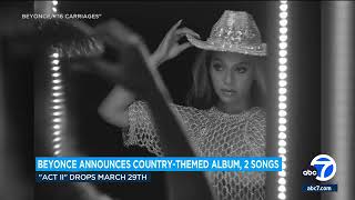 Beyoncé drops new songs Texas Hold Em and 16 Carriages [upl. by Recneps761]