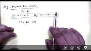 Parte 4  Nomenclatura Hidrocarbonetos  Alcenos e Alcinos Ramificados [upl. by Klute958]