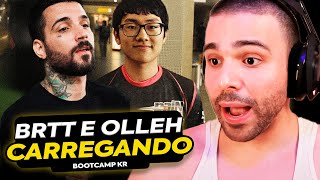 🚨 BRTT E OLLEH JOGANDO JUNTOS NA COREIA O PAI TÁ FELIZ E GANHANDO TUDO MINERVA REAGE [upl. by Anel803]