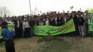 Demonstrations to save Lake Urmia in Tabriz and Urmia  Azerbaijan Iran 2 April 2011 [upl. by Gladdie]