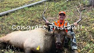 Tristan’s First Bull Southern Colorado First Rifle Elk Hunting Success 2024 [upl. by Cirillo859]