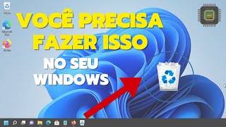 Aprenda a INSERIR o Ícone da LIXEIRA na BARRA DE TAREFAS Do WINDOWS 11  DICA Bem Legal e Prática [upl. by Erbas291]