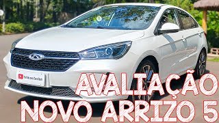 Avaliação NOVO Arrizo 5  9 marchas e motor turbo c preço de VOYAGE [upl. by Lynea]