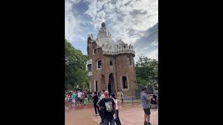 Amazing Park Guell in barcelona viralvideo fyp gaudi architecture part1 [upl. by Nerac]