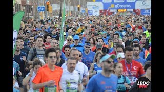 Medio Maratón Barcelona eDreams 2019 Resumen [upl. by Aigil]